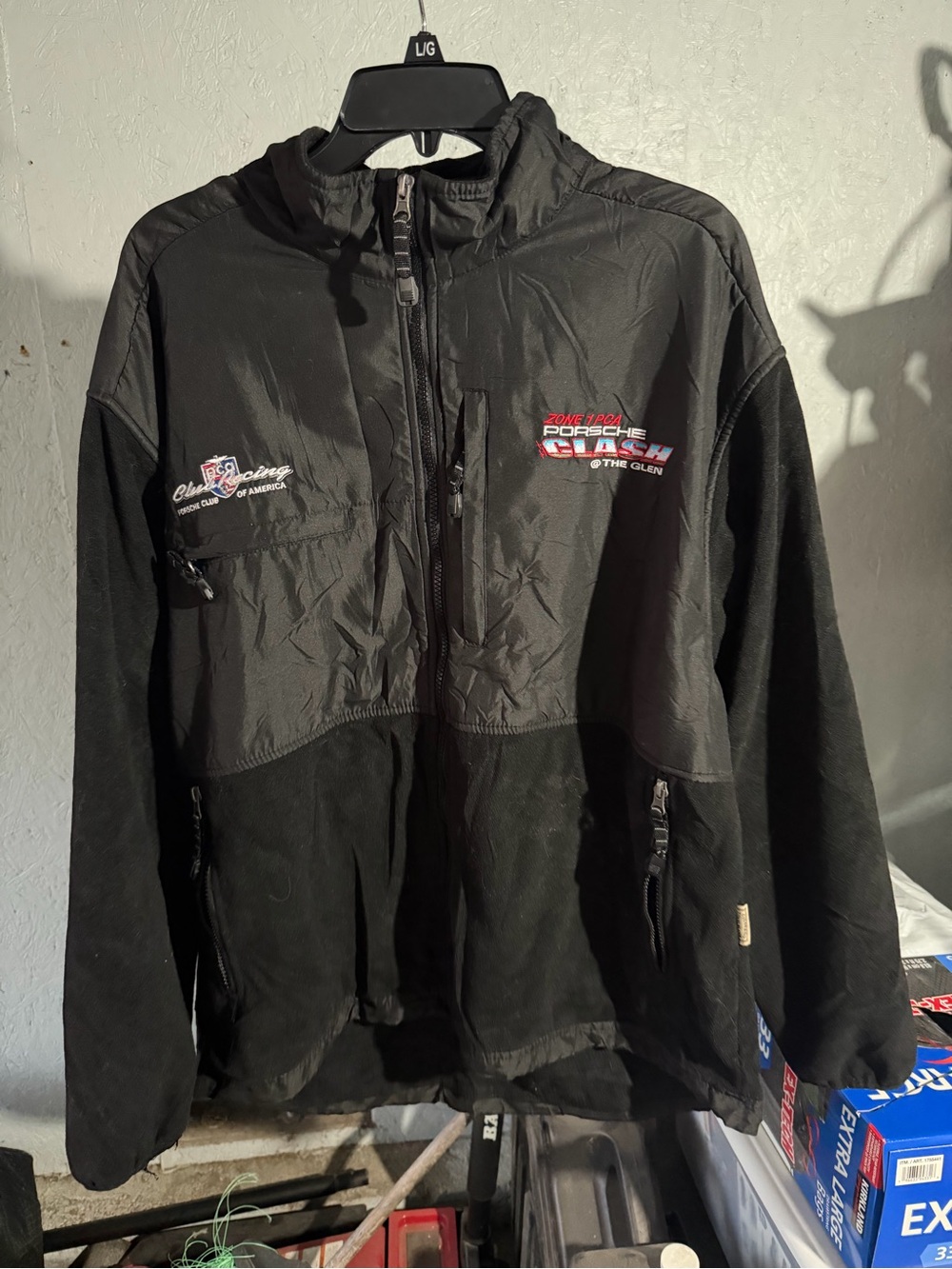 Porsche Club of America “Clash at Glen” Fleece Jacket